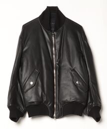 CINOH（チノ）の「シンセティックレザーパディングブルゾン（ブルゾン）」