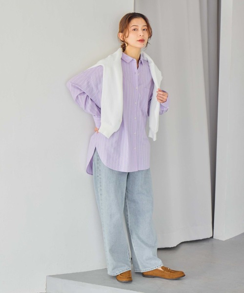 L'Appartementハーヴェルスタジオ STRIPE BIG シャツ L'Appartementハーヴェルスタジオ STRIPE BIG シャツの通販はau PAY