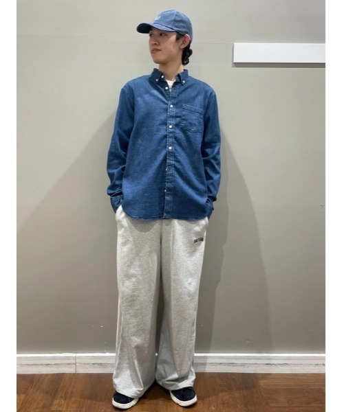 GAP(ギャップ)の「デニム ポケットシャツ(シャツ/ブラウス・メンズ・インディゴブルー・XS/S/M/L/XL)」の6枚目の写真