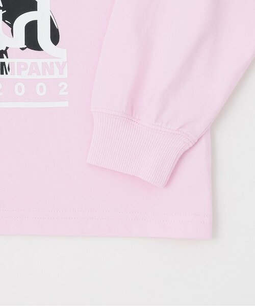 X-girl Stages（エックスガールステージス）の「スケボーガールイラスト 長袖Tシャツ（Tシャツ/カットソー・キッズ・ピンク/ブラック/グリーン系その他・100cm/90cm/140cm/130cm/120cm/110cm）」の7枚目の写真