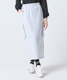LACOSTE | ダブルフェイスジャージカーゴフレアスカート(スカート)