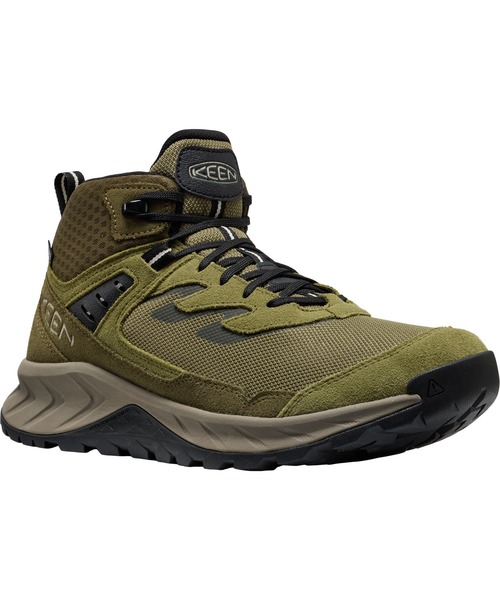 KEEN(キーン)の「HIGHTRAIL MID WP / ハイトレイル ミッド ウォータープルーフ / メンズ 防水シューズ(スニーカー・メンズ・オリーブ・25.5cm/26cm/26.5cm/27cm/27.5cm/28cm/28.5cm/29cm/25cm)」の5枚目の写真