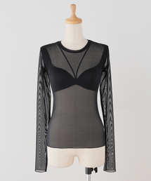 NICENICE MOMENT | NICENICE MOMENT/ナイスナイスモーメント MESH LS SHELL(その他アンダーウェア/インナー)