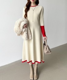 COCOMOMO（ココモモ）の「ニットワンピース（ワンピース）」