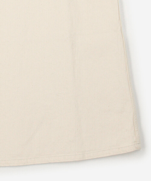 DANTON（ダントン）の「DANTON | カツラギコットン サロペットスカート WOMEN（ジャンパースカート・レディース・アイボリー・36）」の10枚目の写真