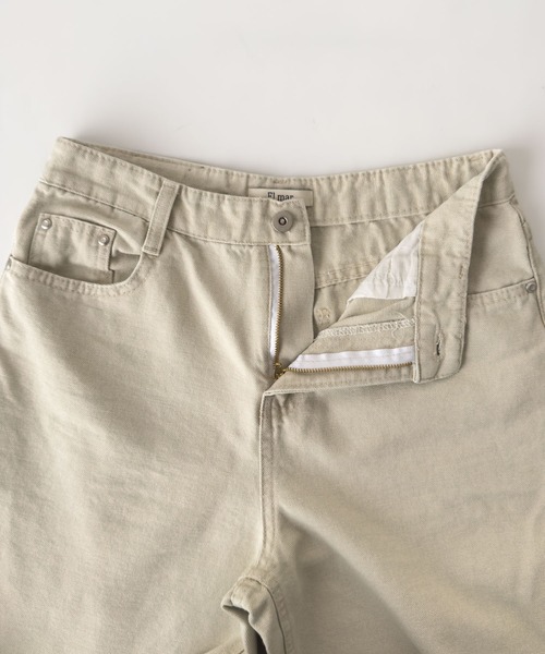 CANAL JEAN（キャナルジーン）の「El mar　キャンバスストレートパンツ（その他パンツ・レディース・ライトベージュ/ブラック・MEDIUM/SMALL）」の16枚目の写真