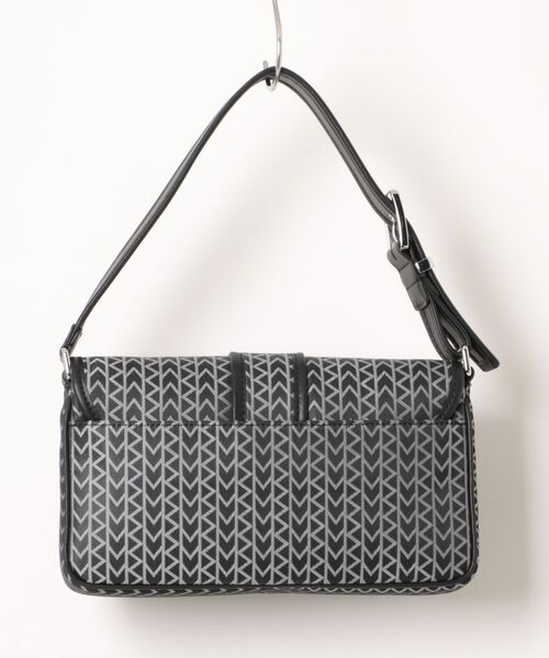 MICHAEL KORS（マイケルコース）の「COLBY MK2000 ロゴ ジャガード ショルダー ミディアム（ショルダーバッグ・レディース・ブラック・FREE）」の2枚目の写真