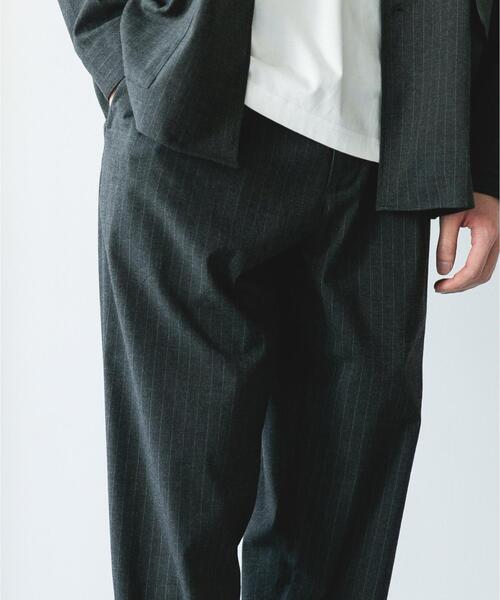 URBAN RESEARCH DOORS（アーバンリサーチドアーズ）の「ウールライクイージートラウザー（その他パンツ・メンズ・ブラウン/グレー系その他・LARGE/MEDIUM）」の2枚目の写真