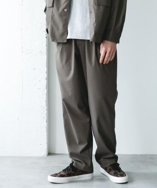 URBAN RESEARCH DOORS（アーバンリサーチドアーズ）の「ウールライクイージートラウザー（その他パンツ・メンズ・ブラウン/グレー系その他・LARGE/MEDIUM）」の3枚目の写真