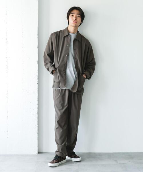 URBAN RESEARCH DOORS（アーバンリサーチドアーズ）の「ウールライクイージートラウザー（その他パンツ・メンズ・ブラウン/グレー系その他・LARGE/MEDIUM）」の8枚目の写真