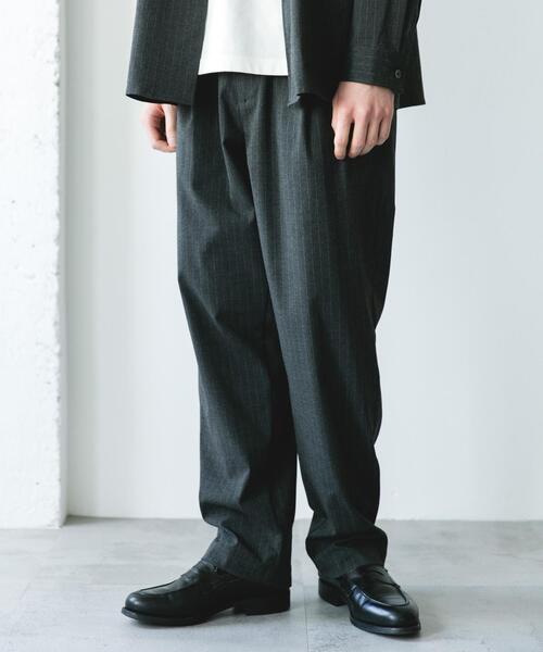 URBAN RESEARCH DOORS（アーバンリサーチドアーズ）の「ウールライクイージートラウザー（その他パンツ・メンズ・ブラウン/グレー系その他・LARGE/MEDIUM）」の17枚目の写真