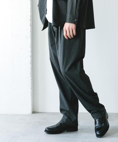 URBAN RESEARCH DOORS（アーバンリサーチドアーズ）の「ウールライクイージートラウザー（その他パンツ・メンズ・ブラウン/グレー系その他・LARGE/MEDIUM）」の18枚目の写真