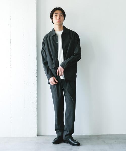 URBAN RESEARCH DOORS（アーバンリサーチドアーズ）の「ウールライクイージートラウザー（その他パンツ・メンズ・ブラウン/グレー系その他・LARGE/MEDIUM）」の19枚目の写真