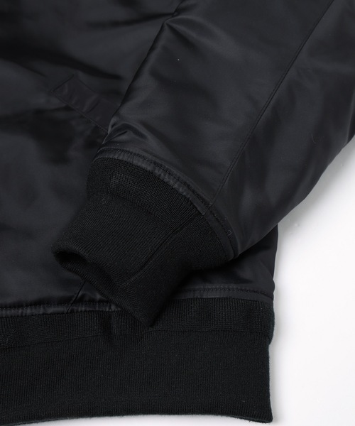 Jieda（ジエダ）の「Thinsulate 2WAY BOMBER JACKET（ミリタリージャケット・メンズ・ブラウン/ブラック・2/1）」の13枚目の写真