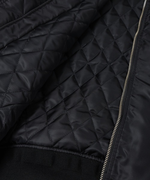 Jieda（ジエダ）の「Thinsulate 2WAY BOMBER JACKET（ミリタリージャケット・メンズ・ブラウン/ブラック・2/1）」の14枚目の写真