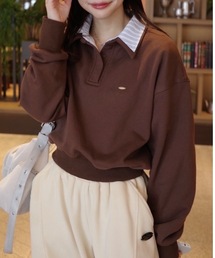 JUMELLE | ムード配色スウェット(スウェット)