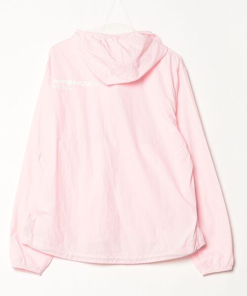 AAPE BY A BATHING APE(エーエイプバイアベイシングエイプ)の「AAPE NOW NYLON JACKET(ナイロンジャケット・メンズ・ブラック/アイボリー/ライトピンク・SMALL/X-LARGE/MEDIUM/LARGE)」の19枚目の写真