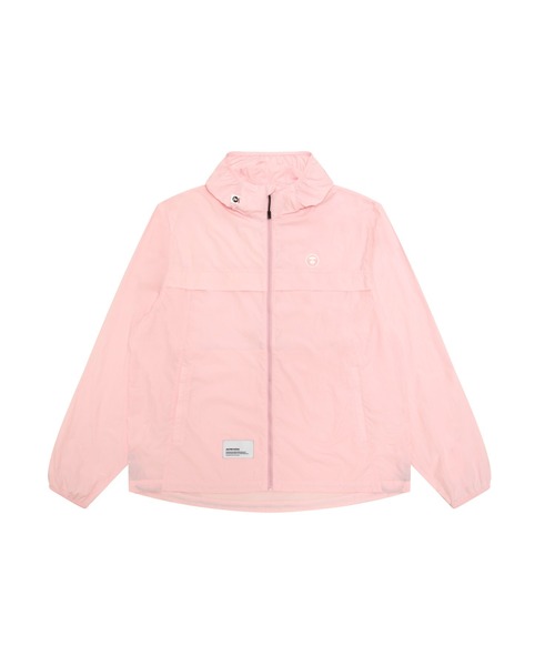 AAPE BY A BATHING APE(エーエイプバイアベイシングエイプ)の「AAPE NOW NYLON JACKET(ナイロンジャケット・メンズ・ブラック/アイボリー/ライトピンク・SMALL/X-LARGE/MEDIUM/LARGE)」の3枚目の写真