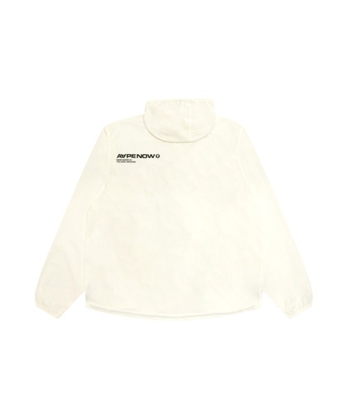 AAPE BY A BATHING APE(エーエイプバイアベイシングエイプ)の「AAPE NOW NYLON JACKET(ナイロンジャケット・メンズ・ブラック/アイボリー/ライトピンク・SMALL/X-LARGE/MEDIUM/LARGE)」の4枚目の写真