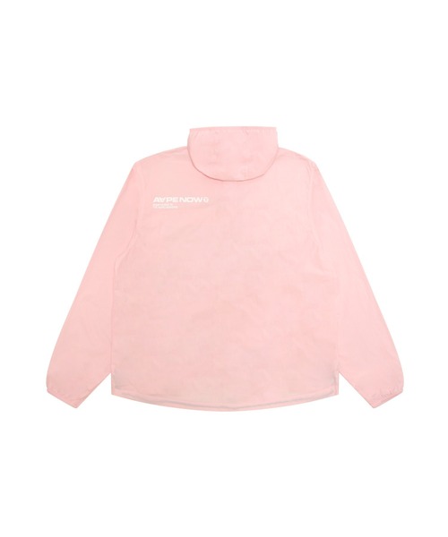 AAPE BY A BATHING APE(エーエイプバイアベイシングエイプ)の「AAPE NOW NYLON JACKET(ナイロンジャケット・メンズ・ブラック/アイボリー/ライトピンク・SMALL/X-LARGE/MEDIUM/LARGE)」の12枚目の写真