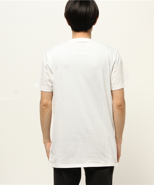 PUMA（プーマ）の「STAMPD BASIC PRINT T（Tシャツ/カットソー・メンズ・ブラック/ホワイト/ネイビー/グレー・SMALL/LARGE/MEDIUM）」の7枚目の写真