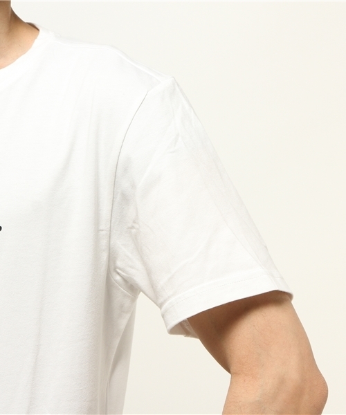 PUMA（プーマ）の「STAMPD BASIC PRINT T（Tシャツ/カットソー・メンズ・ブラック/ホワイト/ネイビー/グレー・SMALL/LARGE/MEDIUM）」の9枚目の写真