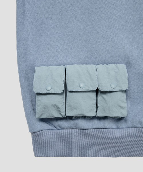 BBLD(ビービーエルディー)の「CREW SWEAT(スウェット・メンズ・ブルー/グリーン/ピンク/ブラック/オレンジ・XL/L/M/S)」の15枚目の写真