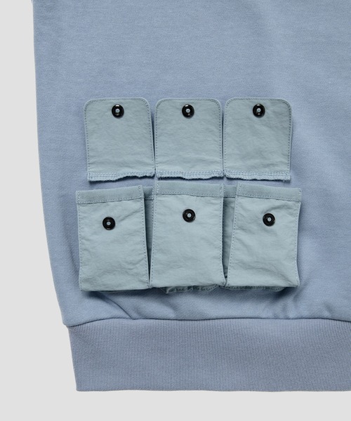 BBLD(ビービーエルディー)の「CREW SWEAT(スウェット・メンズ・ブルー/グリーン/ピンク/ブラック/オレンジ・XL/L/M/S)」の16枚目の写真