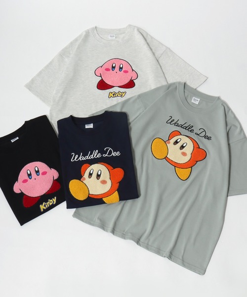 MARUKAWA（マルカワ）の「2026SS Kirby’s Dream Land/星のカービィ ワドルディ サガラ刺繍半袖Tシャツ レディース メンズ（Tシャツ/カットソー・レディース・ネイビー/グリーン/アッシュグレー/ブラック・M/L/LL）」の15枚目の写真