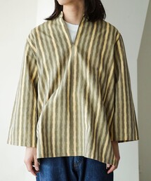 fennica（フェニカ）の「久留米絣 プルオーバーシャツ（シャツ/ブラウス）」