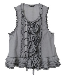 PINK HOUSE（ピンクハウス）の「リボンモチーフいっぱいベスト（ベスト）」