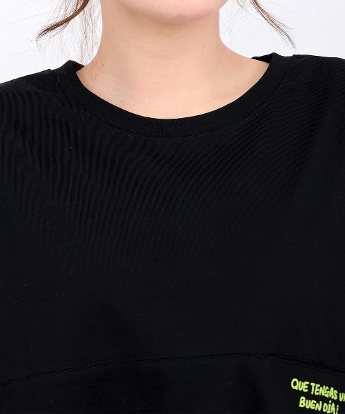 チチカカ（チチカカ）の「Orale! アレブリヘプリントドルマンＴシャツ（Tシャツ/カットソー・レディース・ブラック/グリーン/ホワイト・FREE）」の17枚目の写真