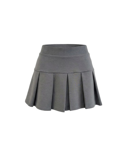 ANDGEEBEE（アンジービー）の「プリーツカットソースカパン（スカート・レディース・チャコールグレー/ブラック・FREE）」の11枚目の写真