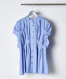 RUMCHE | Cotton Bundled Tuck Blouse / コットンバンドルタックブラウス(シャツ/ブラウス)