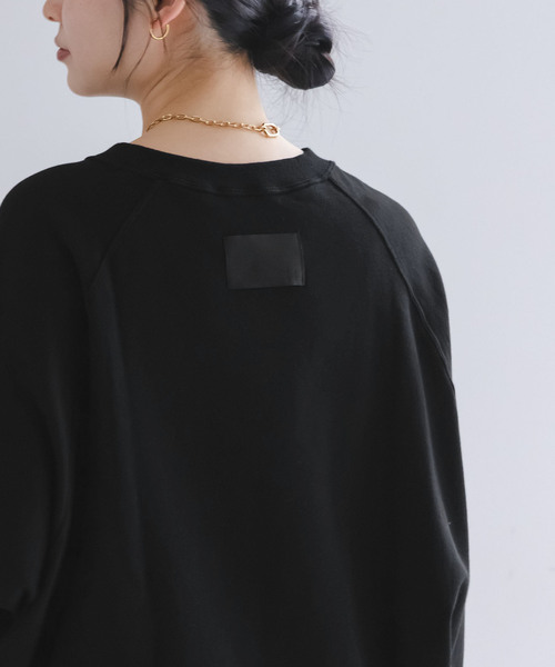 COGTHEBIGSMOKE（コグザビッグスモーク）の「《WEB限定追加》COG THE BIGSMOKE/コグザビッグスモーク NAOMI STINGRAY TOP（スウェット・レディース・ライトグレー/ブラック・FREE）」の17枚目の写真