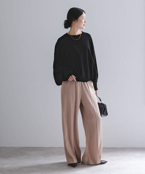 COGTHEBIGSMOKE（コグザビッグスモーク）の「《WEB限定追加》COG THE BIGSMOKE/コグザビッグスモーク NAOMI STINGRAY TOP（スウェット・レディース・ライトグレー/ブラック・FREE）」の18枚目の写真