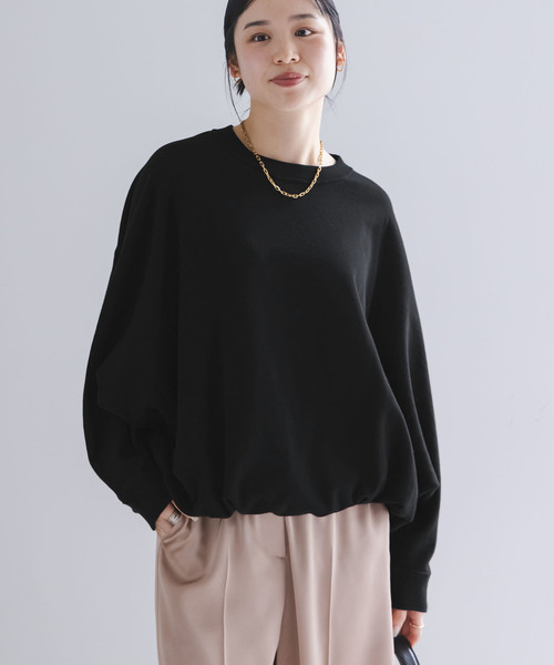 COGTHEBIGSMOKE（コグザビッグスモーク）の「《WEB限定追加》COG THE BIGSMOKE/コグザビッグスモーク NAOMI STINGRAY TOP（スウェット・レディース・ライトグレー/ブラック・FREE）」の20枚目の写真