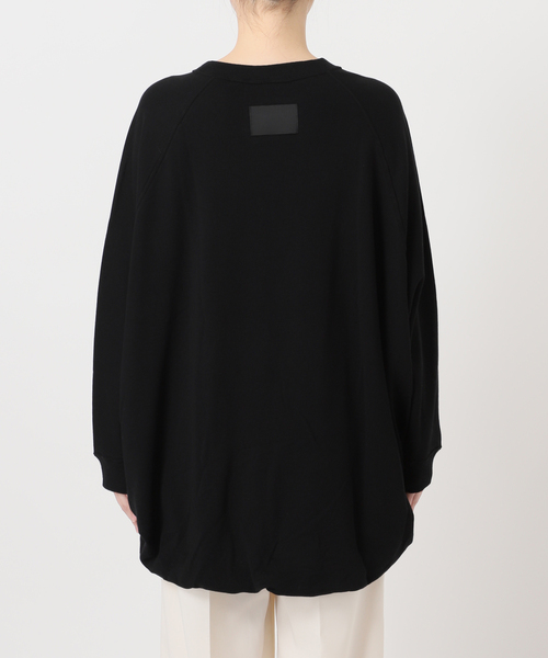 COGTHEBIGSMOKE（コグザビッグスモーク）の「《WEB限定追加》COG THE BIGSMOKE/コグザビッグスモーク NAOMI STINGRAY TOP（スウェット・レディース・ライトグレー/ブラック・FREE）」の3枚目の写真