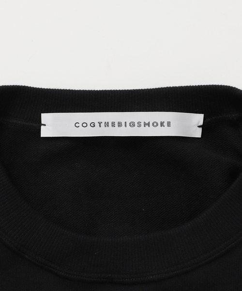 COGTHEBIGSMOKE（コグザビッグスモーク）の「《WEB限定追加》COG THE BIGSMOKE/コグザビッグスモーク NAOMI STINGRAY TOP（スウェット・レディース・ライトグレー/ブラック・FREE）」の8枚目の写真