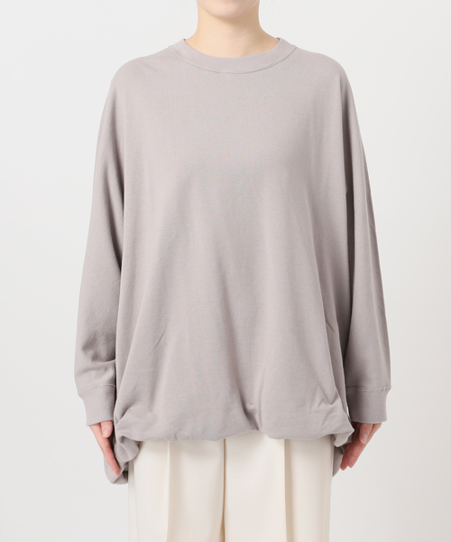 COGTHEBIGSMOKE（コグザビッグスモーク）の「《WEB限定追加》COG THE BIGSMOKE/コグザビッグスモーク NAOMI STINGRAY TOP（スウェット・レディース・ライトグレー/ブラック・FREE）」の11枚目の写真