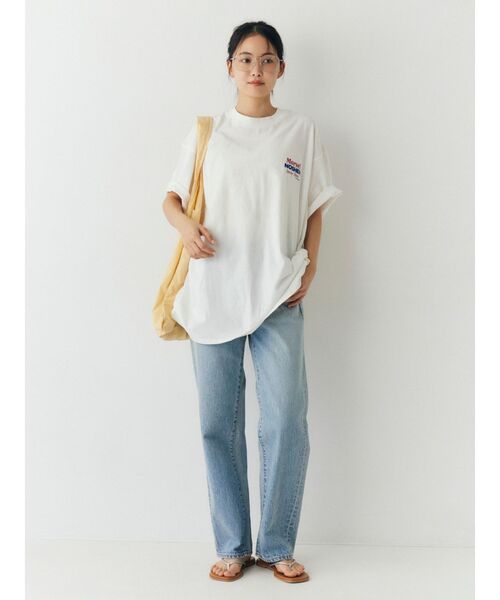 Ungrid（アングリッド）の「メタルフレームスクエアメガネ（メガネ・レディース・シルバー・FREE）」の4枚目の写真