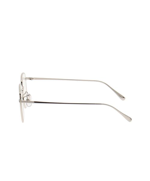 Ungrid（アングリッド）の「メタルフレームスクエアメガネ（メガネ・レディース・シルバー・FREE）」の5枚目の写真