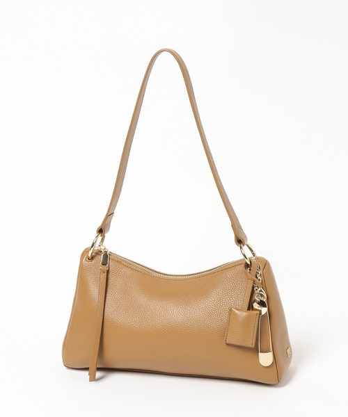 mysty woman（ミスティウーマン）の「【story.】レザーカーブBAG 659916（ショルダーバッグ・レディース・キャメル/ブラック/ピンク・FREE）」の4枚目の写真