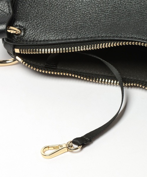 mysty woman（ミスティウーマン）の「【story.】レザーカーブBAG 659916（ショルダーバッグ・レディース・キャメル/ブラック/ピンク・FREE）」の15枚目の写真