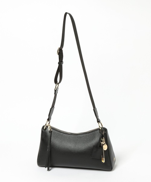 mysty woman（ミスティウーマン）の「【story.】レザーカーブBAG 659916（ショルダーバッグ・レディース・キャメル/ブラック/ピンク・FREE）」の19枚目の写真