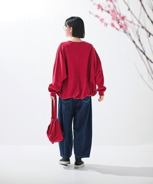 Sunny clouds(サニークラウズ)の「サニークラウズ 完熟梅干しバッグ(ハンドバッグ・レディース・レッド・ONE SIZE)」の8枚目の写真