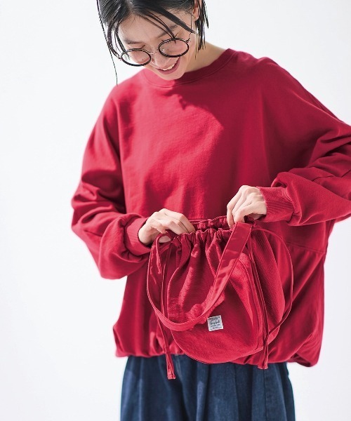 Sunny clouds(サニークラウズ)の「サニークラウズ 完熟梅干しバッグ(ハンドバッグ・レディース・レッド・ONE SIZE)」の7枚目の写真