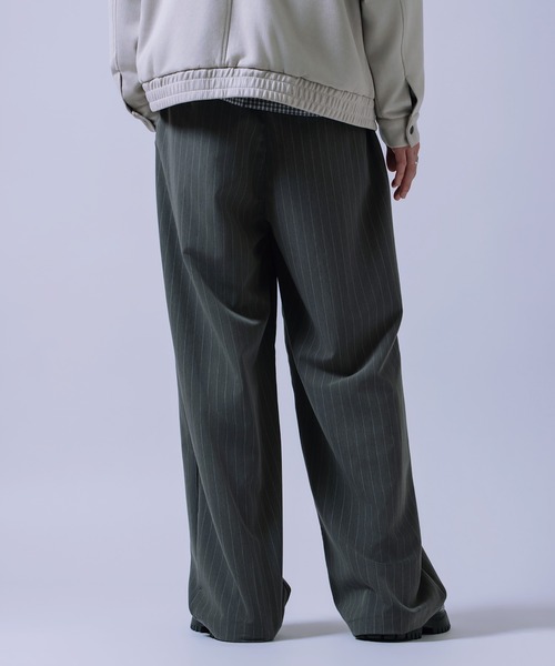 improves(インプローブス)の「ワイド ストレート パンツ(スラックス・メンズ・ブラック/ブラック系/ブラウン/チャコール・LARGE/MEDIUM)」の22枚目の写真