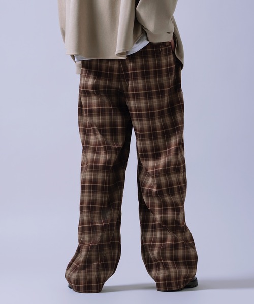 improves(インプローブス)の「ワイド ストレート パンツ(スラックス・メンズ・ブラック/ブラック系/ブラウン/チャコール・LARGE/MEDIUM)」の12枚目の写真