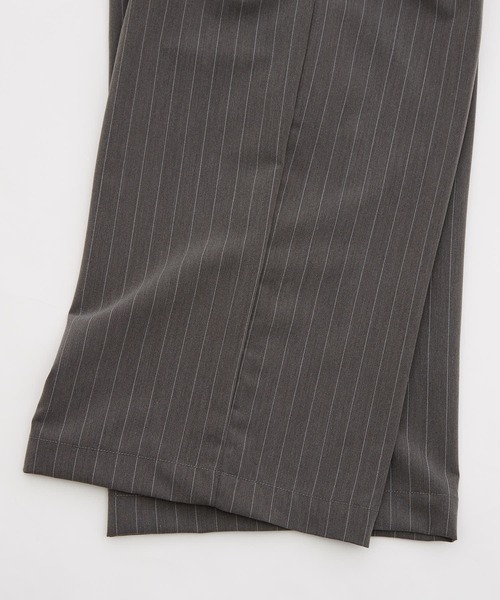 improves(インプローブス)の「ワイド ストレート パンツ(スラックス・メンズ・ブラック/ブラック系/ブラウン/チャコール・LARGE/MEDIUM)」の9枚目の写真